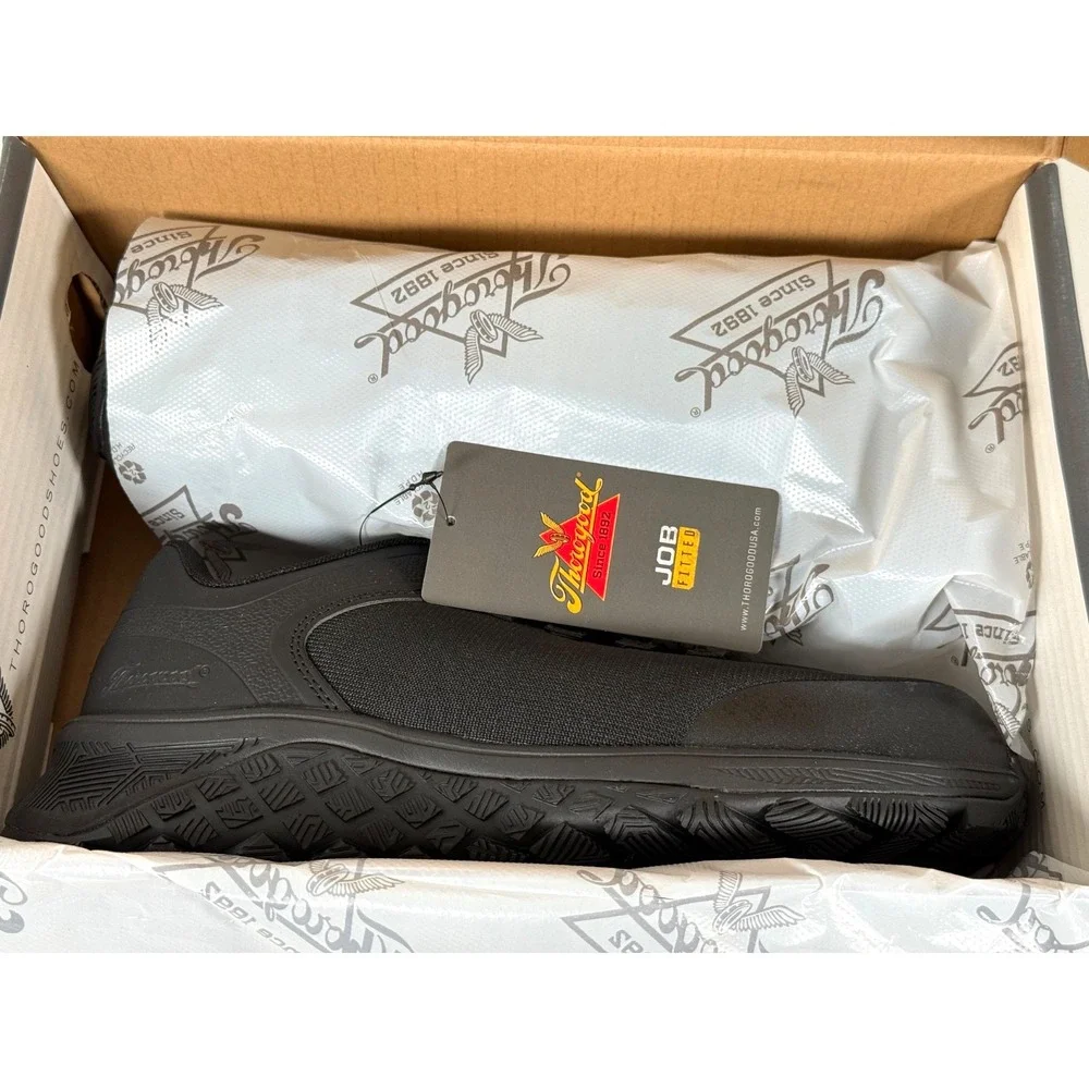 Thorogood T800 Nano-Toe Oxford Work Shoes Black 6.5W Women's NIB